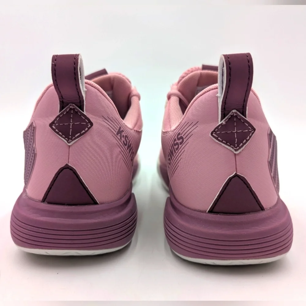 K-Swiss Women’s Size 9.5 Pink Athletic Training Sneakers Lace-Up Cushioned Sole - Picture 11 of 14
